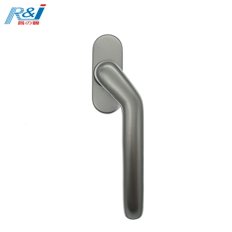 New Design Europe Italy Germany France Aluminum Sliver Oxidation Wooden Glass Window Lock Lever Handle