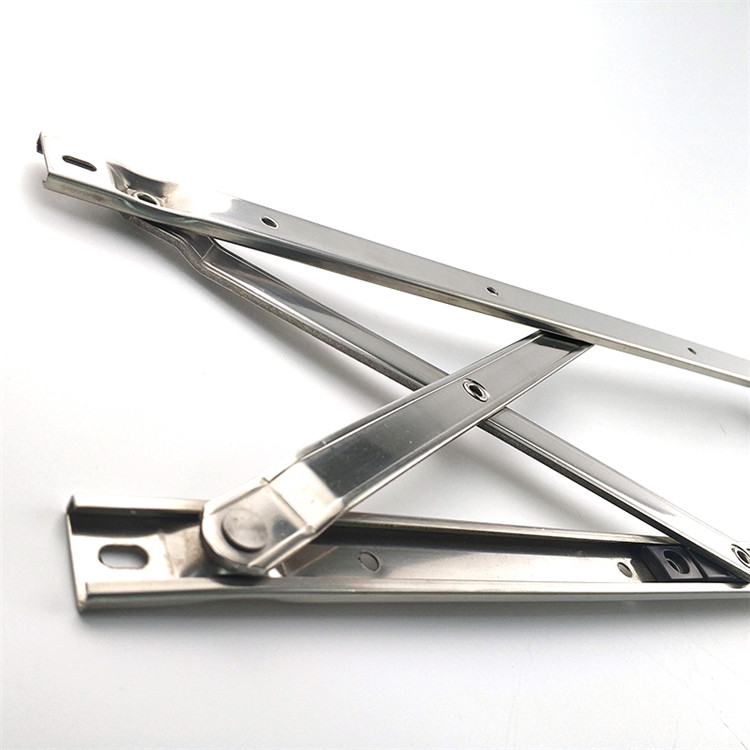 Stainless steel adjustable parallel opening window friction stay hinge