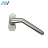 New Design Europe Italy Germany France Aluminum Sliver Oxidation Wooden Glass Window Lock Lever Handle
