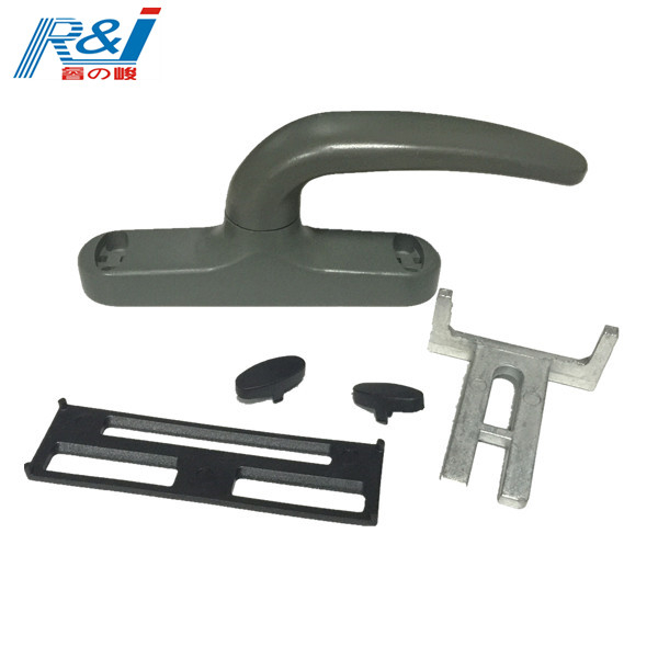 multi-points aluminum casement window lock handle